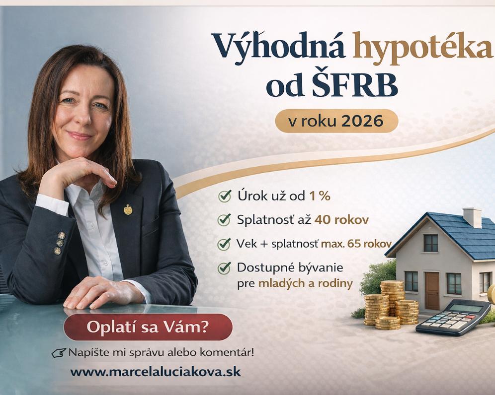 Hypotéka s úrokom 1 % – aktuálne podmienky pre rok 2026