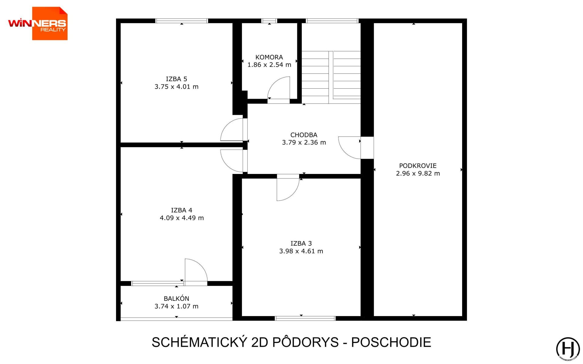 pobedim-124-poschodie-2d