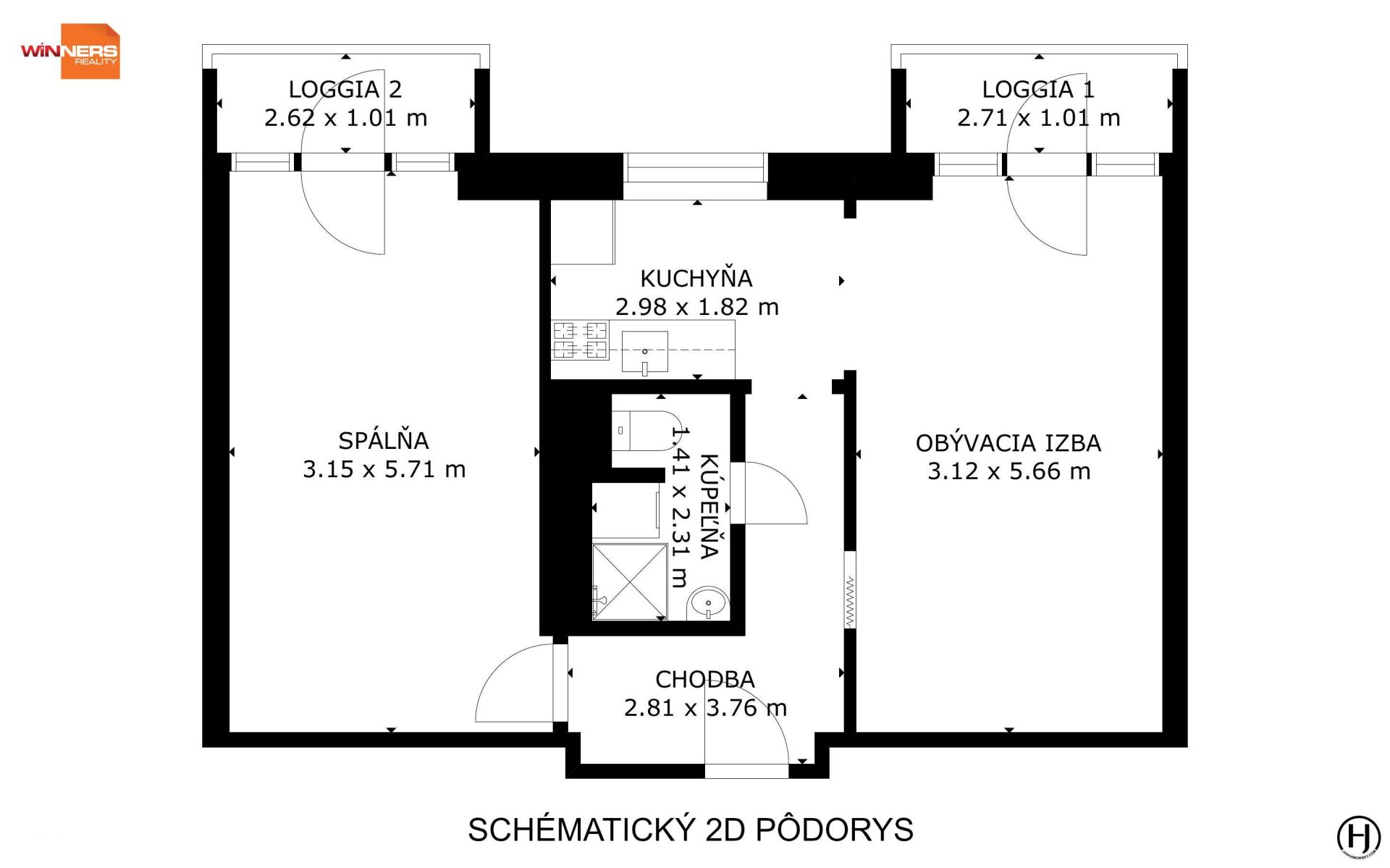 podorys_dicova-ulica-28-2d